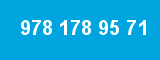 978 178 95 71 978 178 95 71